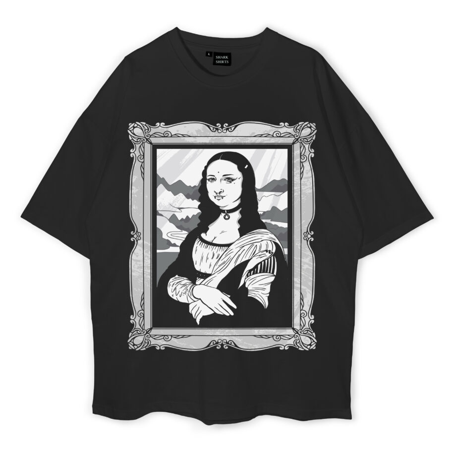 Mona Lisa Oversized T-Shirt