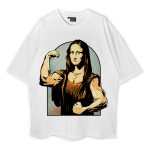 Mona Lisa Oversized T-Shirt