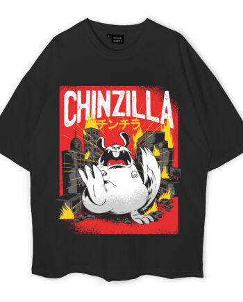 Monster Chinzilla Oversized T-Shirt