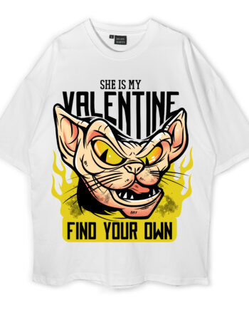 My Valentine Oversized T-Shirt