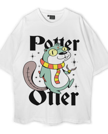 Potter The Otter A Tale About Water Oversized T-Shirt