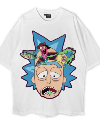 Rick And Morty Oversized T-Shirt