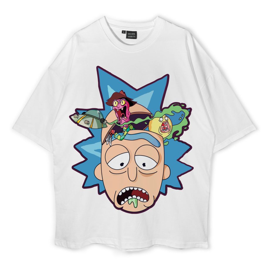 Rick And Morty Oversized T-Shirt