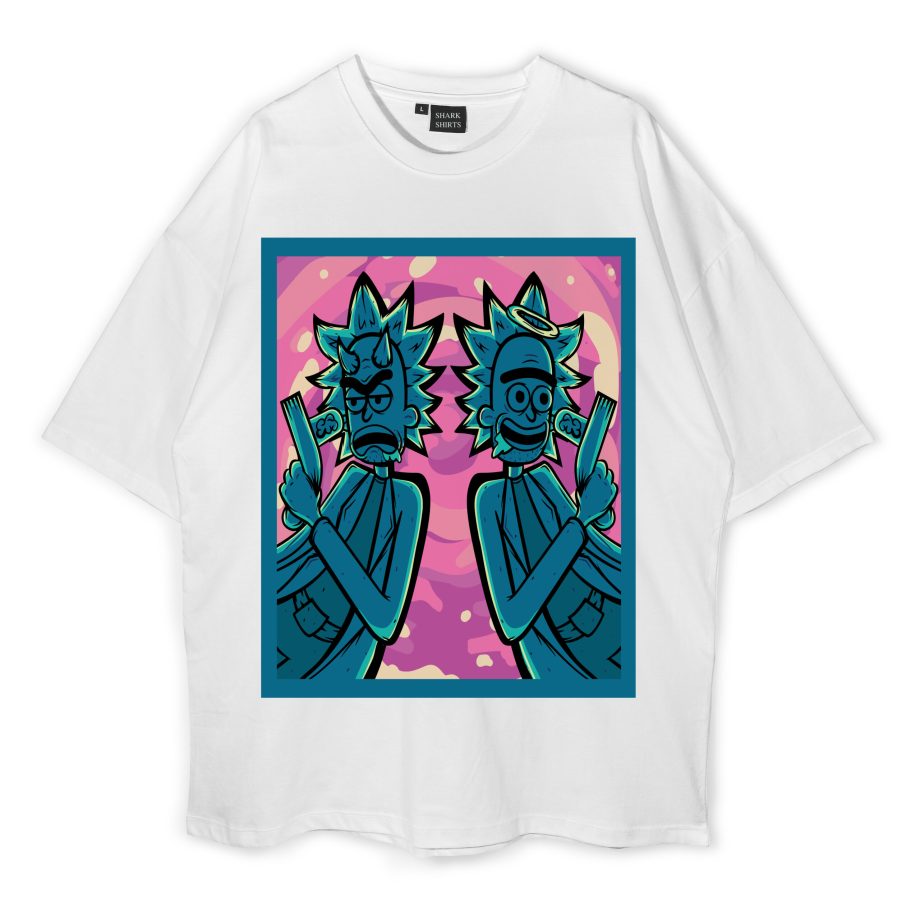 Rick And Morty Oversized T-Shirt