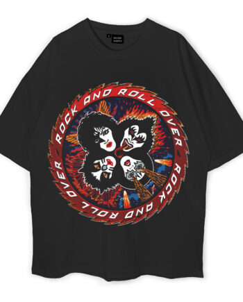 Rock And Roll Over Oversized T-Shirt