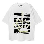 Skeleton Middle Finger Oversized T-Shirt