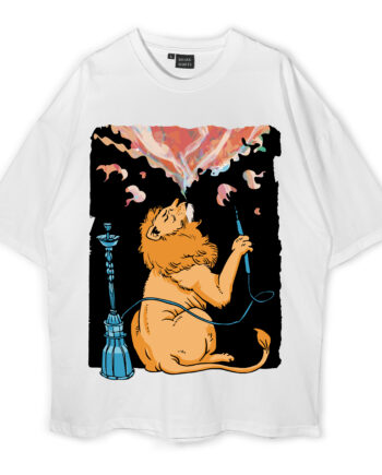 Smokin Lion Oversized T-Shirt