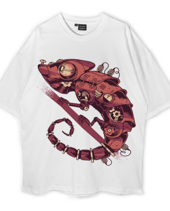 Steampunk Oversized T-Shirt