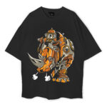Steampunk Rhino Oversized T-Shirt