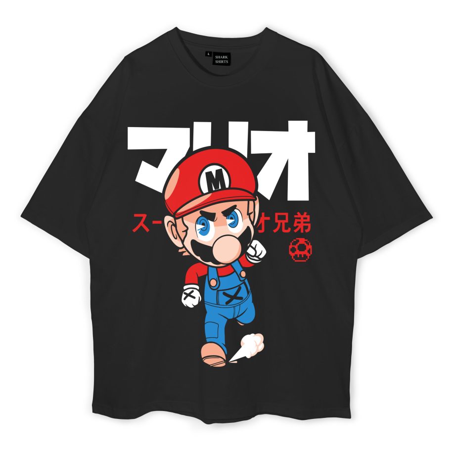 Super Mario Oversized T-Shirt