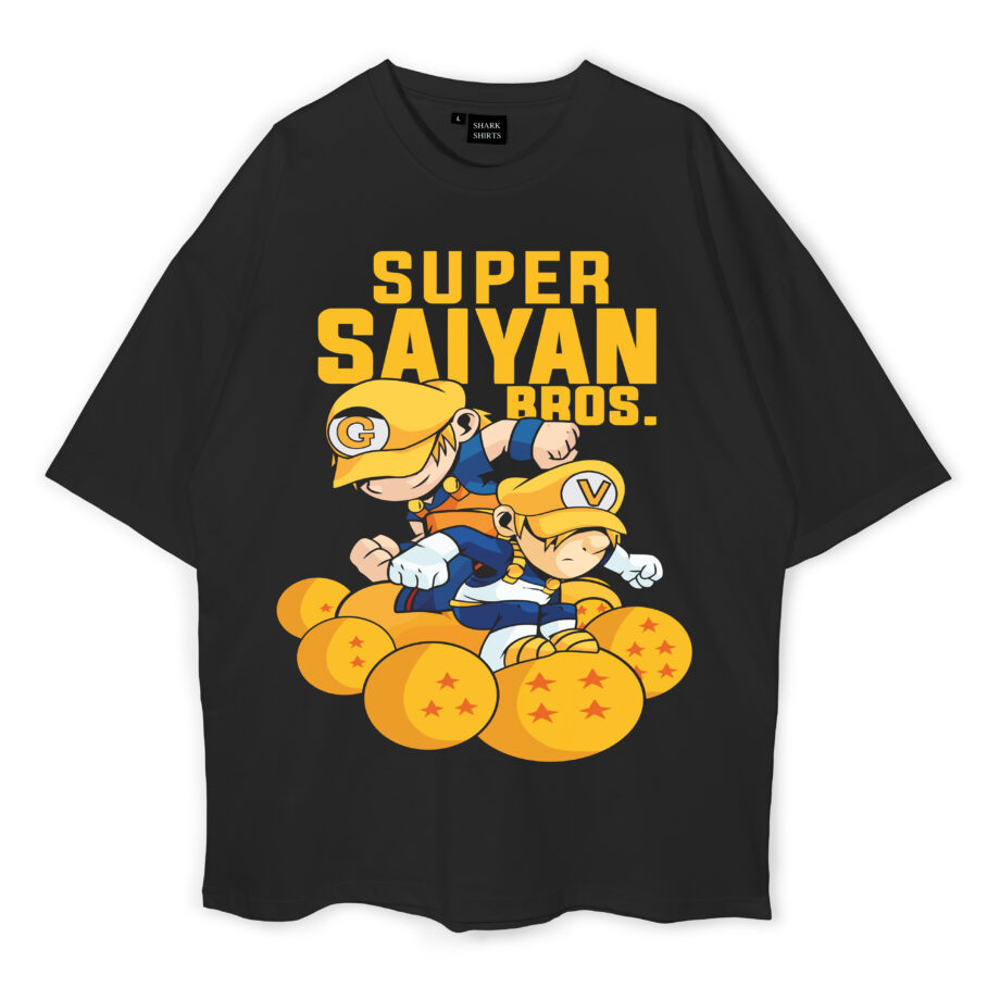 Super Saiyan Bros Oversized T-Shirt