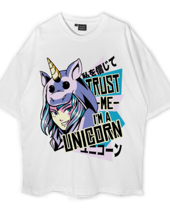 Team Unicorn Oversized T-Shirt
