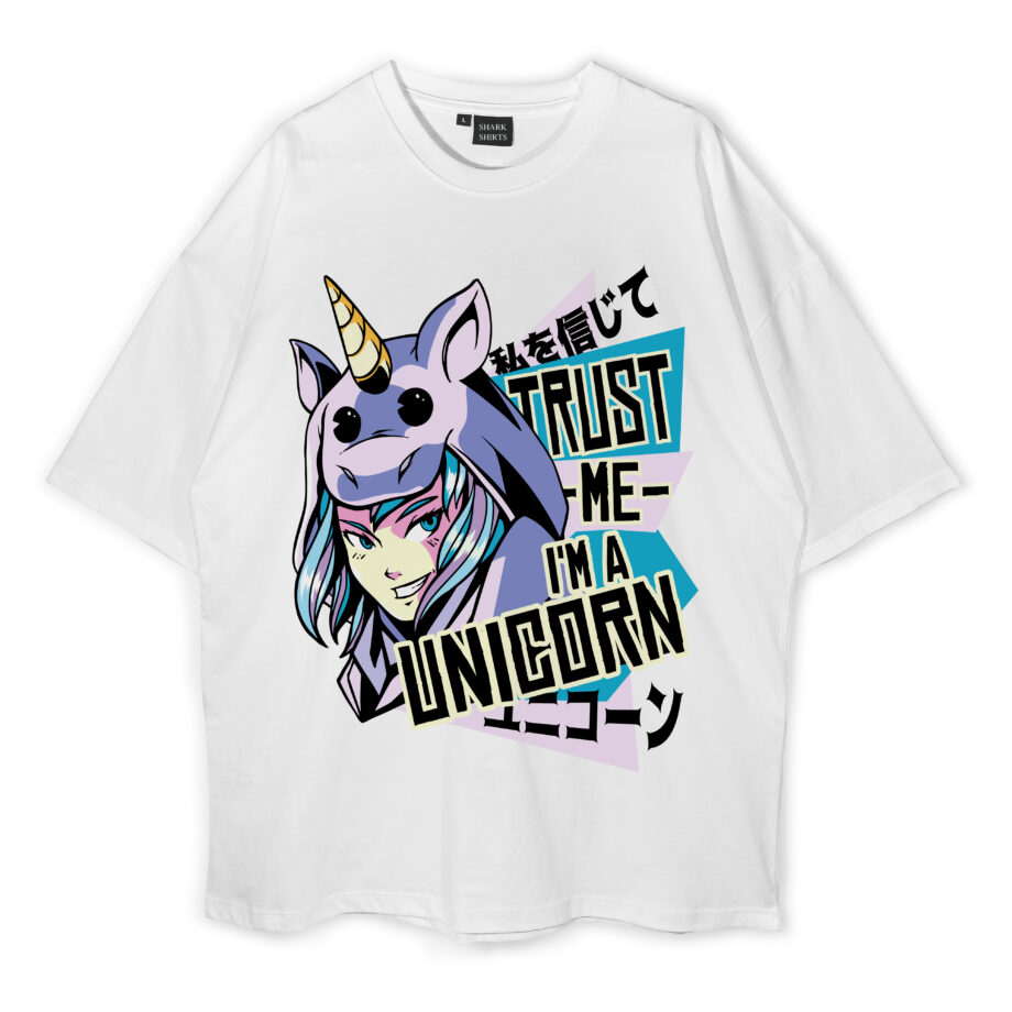 Team Unicorn Oversized T-Shirt