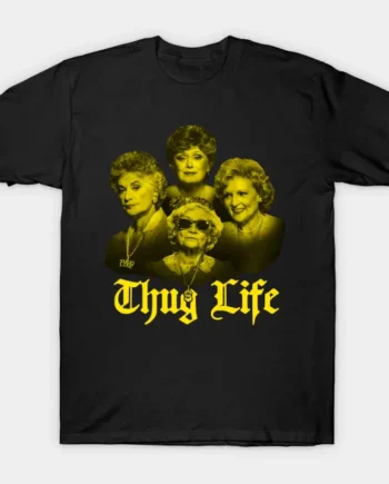 Thug Life Golden T-Shirt