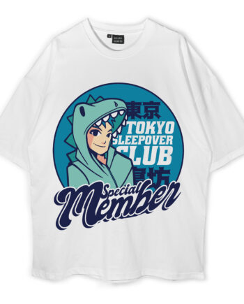 Tokyo Sleepover Club Oversized T-Shirt