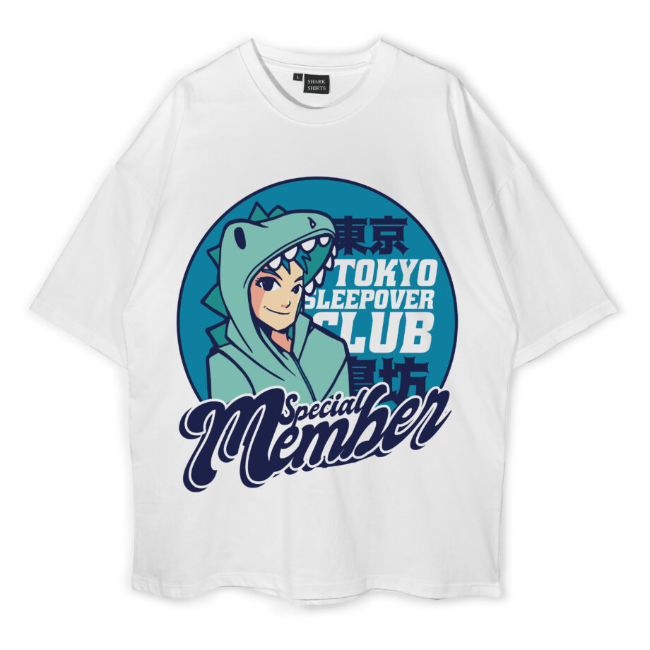 Tokyo Sleepover Club Oversized T-Shirt