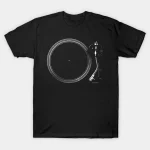 Vintage Audio LP Vinyl Record Player T-Shirt