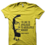 Apologize To Nobody T-Shirt
