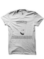 Khabib White Half Sleeve T-Shirt