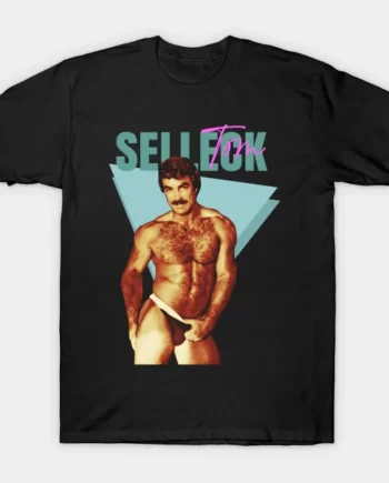 80s Hot Sexy Tom Selleck T-Shirt