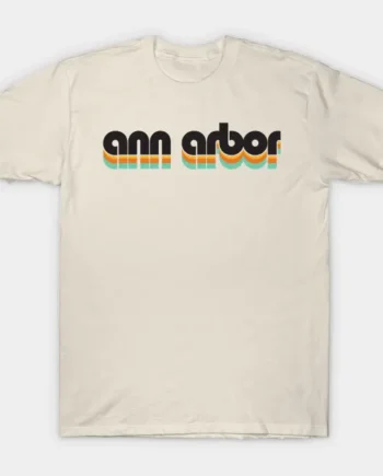 Ann Arbor Retro Throwback T-Shirt