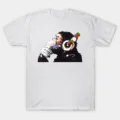 BANKSY DJ Monkey Thinker T-Shirt