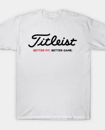 Best Script Titleist Golf T-Shirt