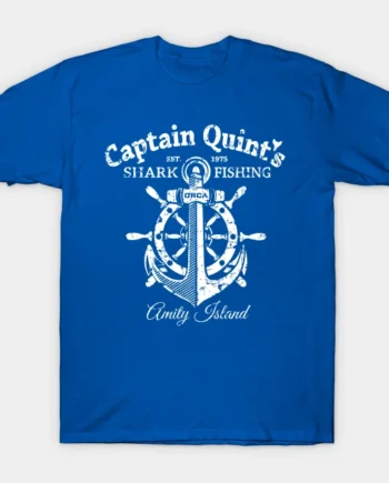 Captain Quint's Shark Fishing T-Shirt