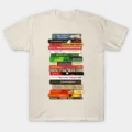 Classic Banned Books Stack T-Shirt