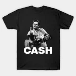 Cool Johnny Cash Vintage T-Shirt