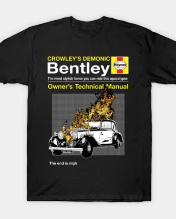 Crowleys Demonic Bentley T-Shirt