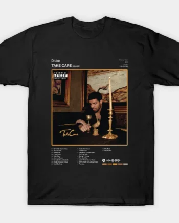 Drake - Take Care Tracklist Album T-Shirt