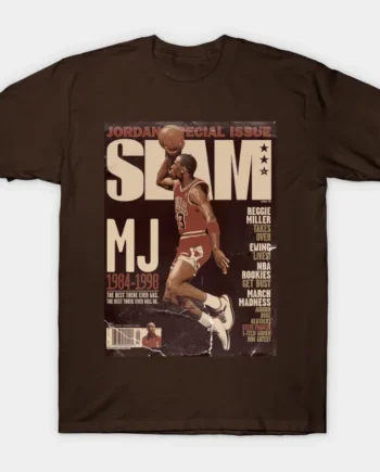 Jordan Slam Cover - Distressed T-Shirt