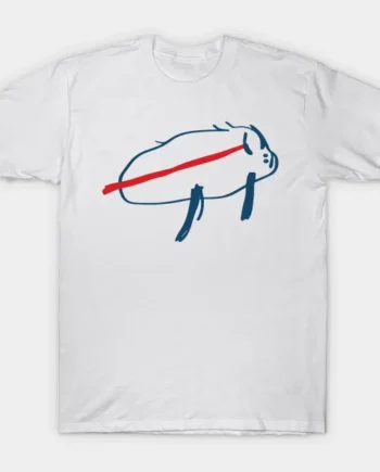 Josh Allen Buffalo Bills Potato Drawing T-Shirt