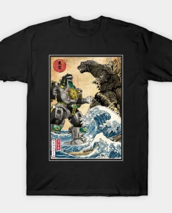 King Of The Monsters Vs Dragonzord T-Shirt