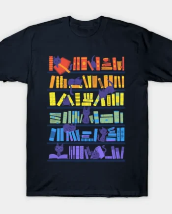 Library Kittens T-Shirt