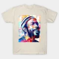 Marvin Gaye Abstract Paintings T-Shirt