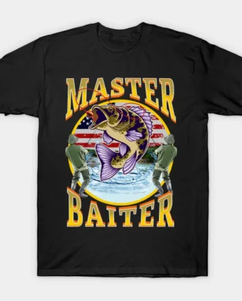 Master Baiter Bootleg Fishing T-Shirt