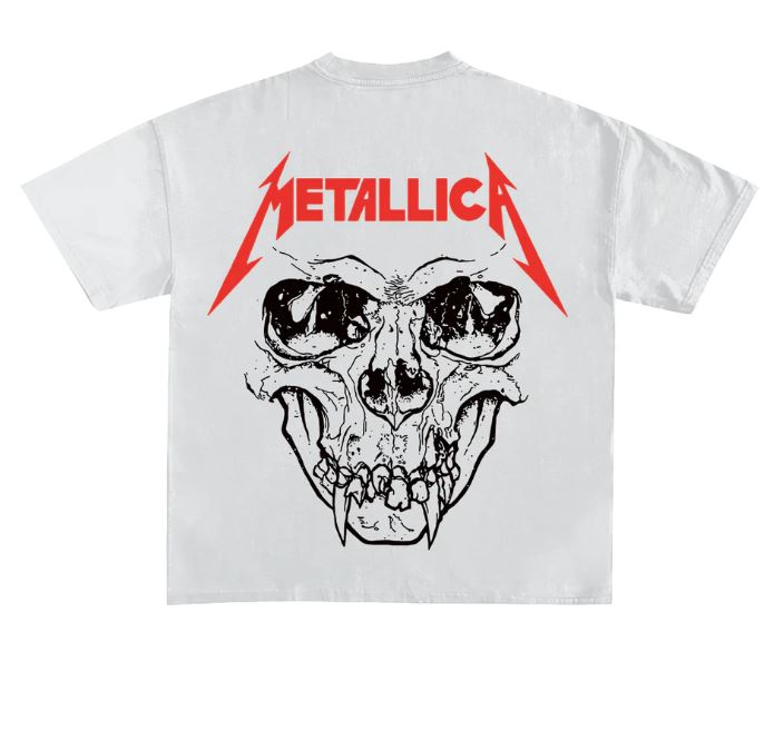 Metallica Oversized T Shirt Shark Shirts