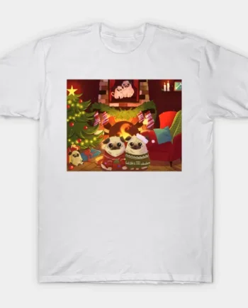 Pug Christmas T-Shirt