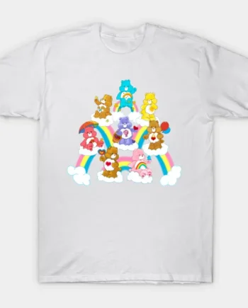 Rainbow Nostalgic Childhood Cartoon T-Shirt