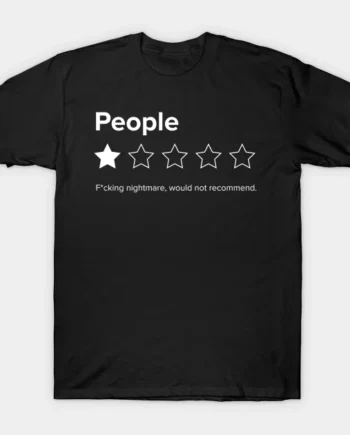 Recommend Sarcastic Review T-Shirt