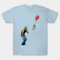 Sad Zombie And Balloon T-Shirt