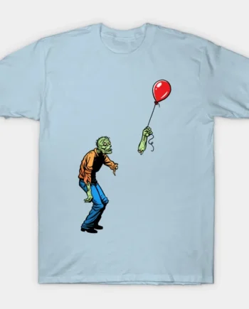 Sad Zombie And Balloon T-Shirt