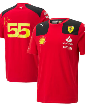 Scuderia Ferrari Carlos Sainz F1 2023 T-Shirt