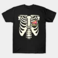 Skate Love Skeleton T-Shirt