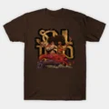 Soul Train Vintage Look Fan Design T-Shirt