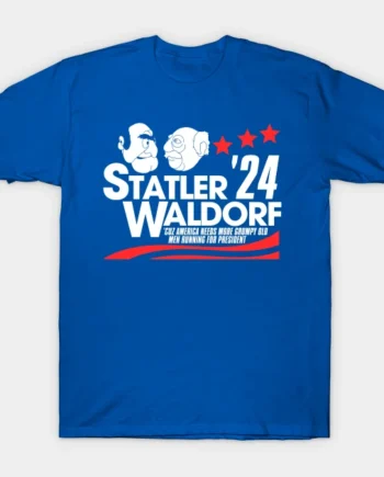 Statler And Waldorf For President 2024 T-Shirt