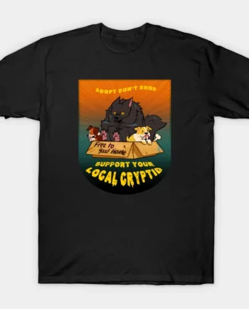 Support Your Local Cryptid T-Shirt