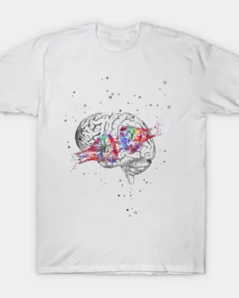 Synapse Receptor And Brain T-Shirt